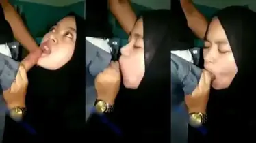 Bokep Indo Hijab Kalem Sedot Cairan Kental